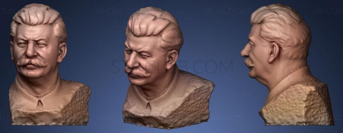 3D мадэль Бюст Сталина (STL)